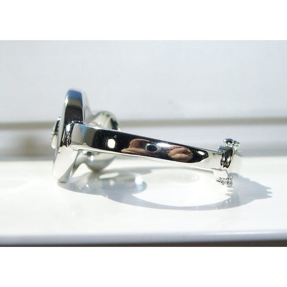 925 STERLING SILVER Acoustic Guitar Musician Ring - Picture 9 of 14